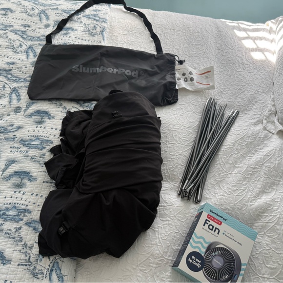 Original Black Slumberpod Bundle with Fan - Picture 2 of 6